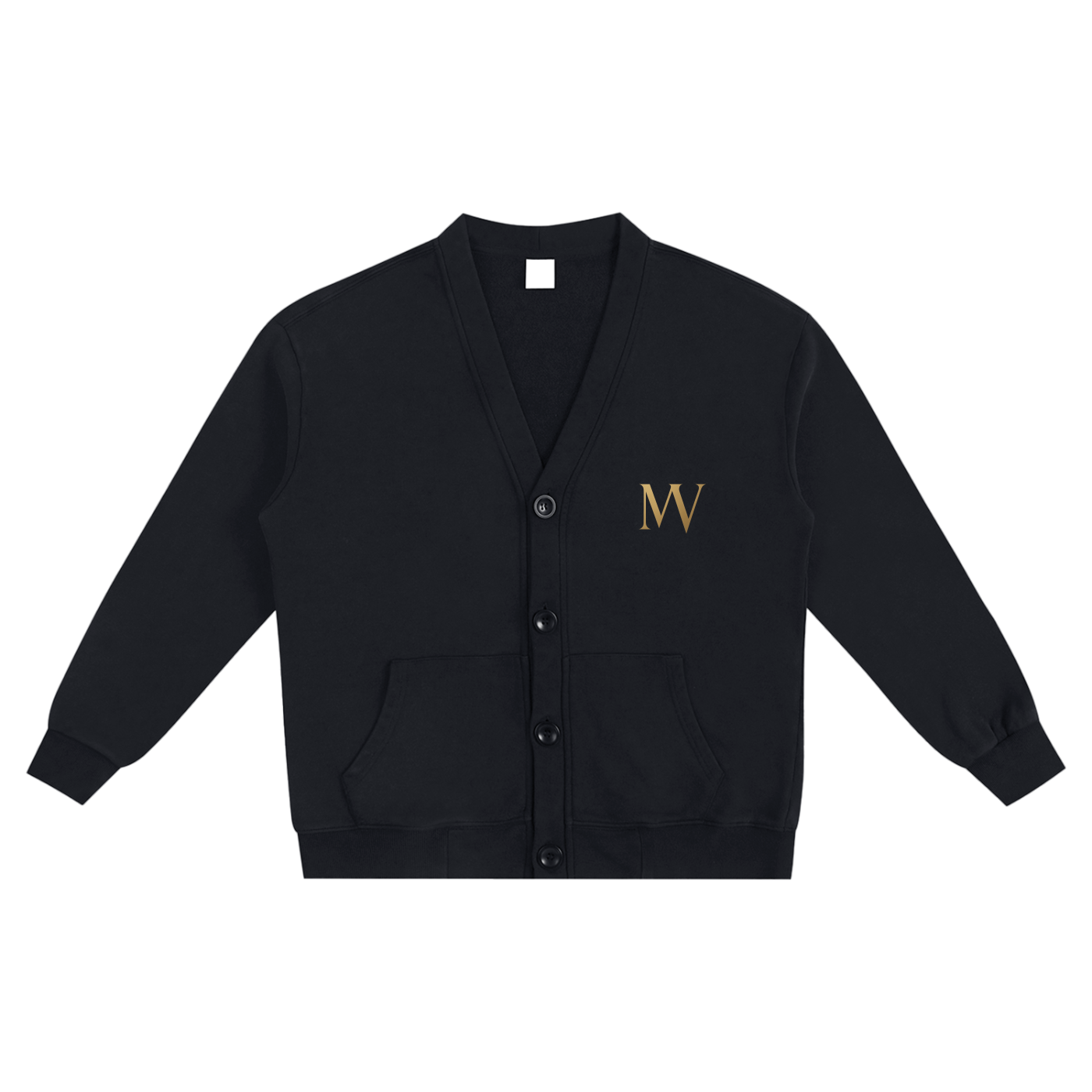 Snow Washed Sweat Cardigan