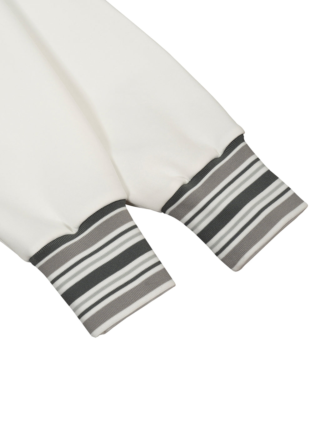 MV Crown Striped Rib Collar Zip Jacket